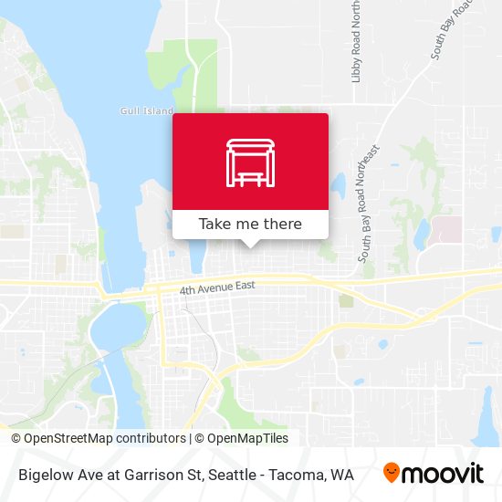 Bigelow Ave at Garrison St map