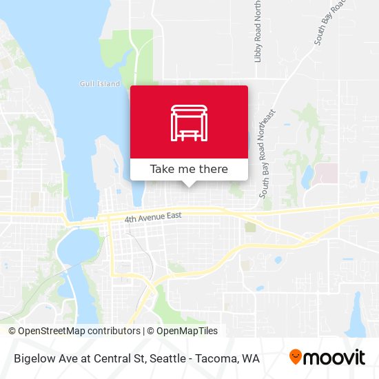 Mapa de Bigelow Ave at Central St