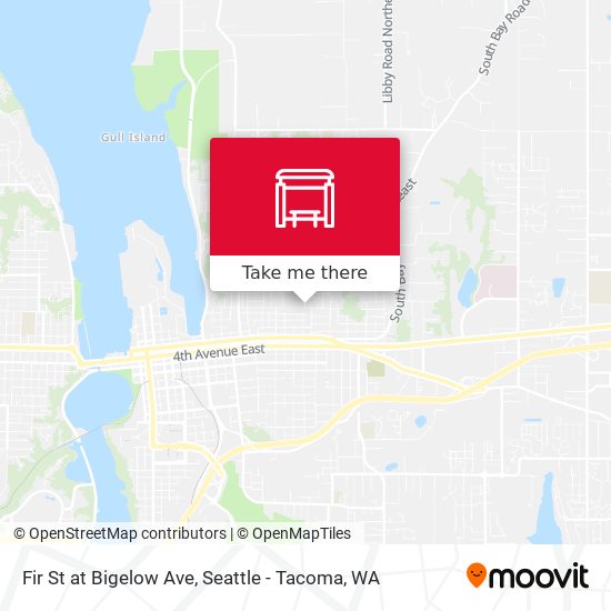 Fir St at Bigelow Ave map