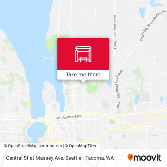 Central St at Massey Ave map