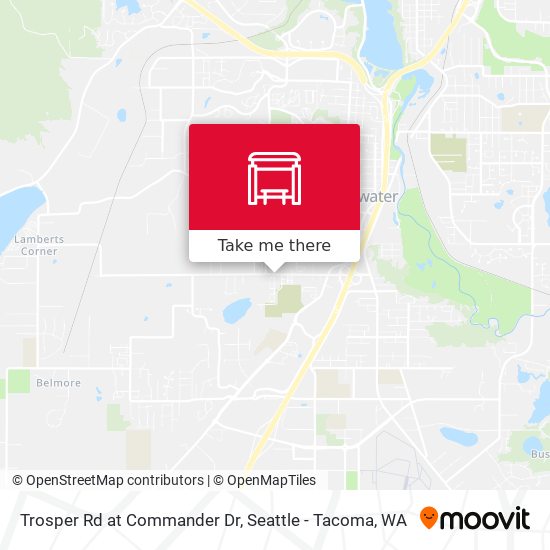 Mapa de Trosper Rd at Commander Dr
