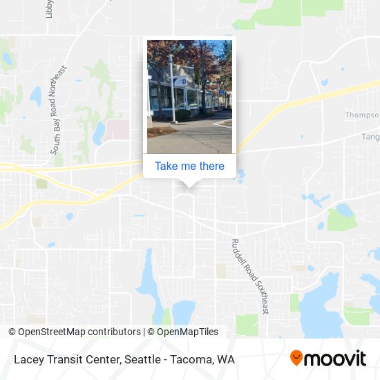 Mapa de Lacey Transit Center