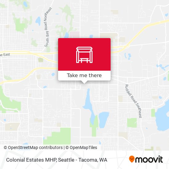 Mapa de Colonial Estates MHP