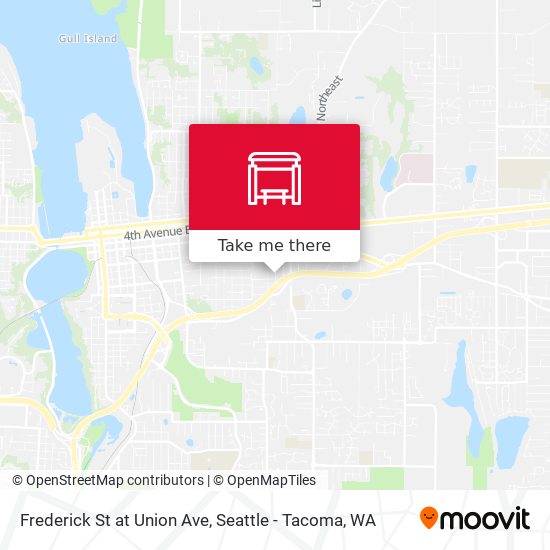 Mapa de Frederick St at Union Ave