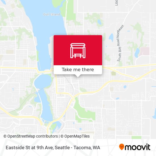 Eastside St at 9th Ave map