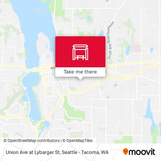 Mapa de Union Ave at Lybarger St