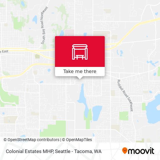 Colonial Estates MHP map