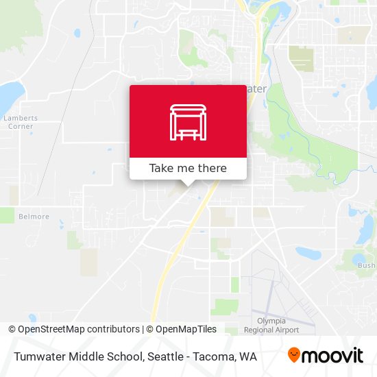 Tumwater Middle School map