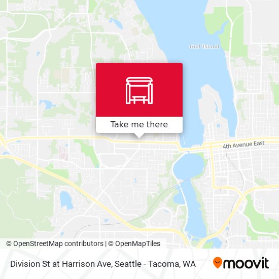 Division St at Harrison Ave map