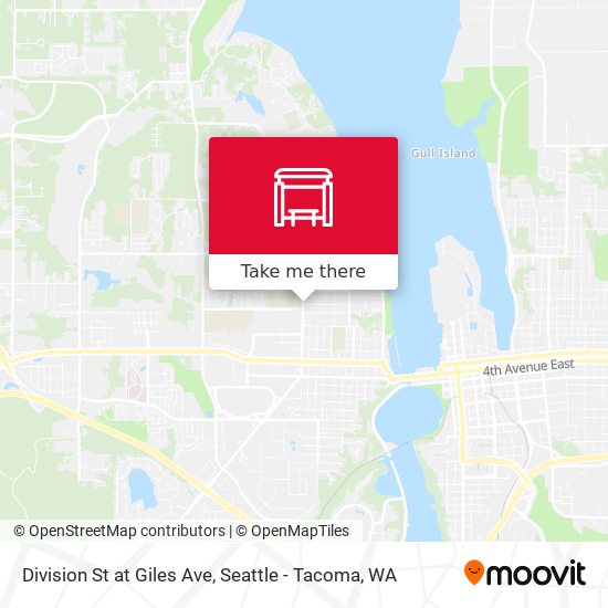 Division St at Giles Ave map