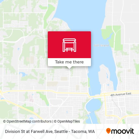 Division St at Farwell Ave map
