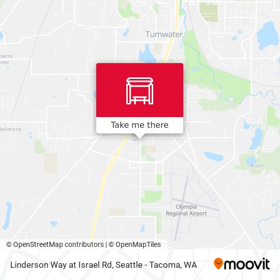 Mapa de Linderson Way at Israel Rd