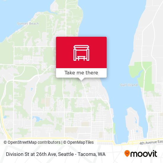 Mapa de Division St at 26th Ave