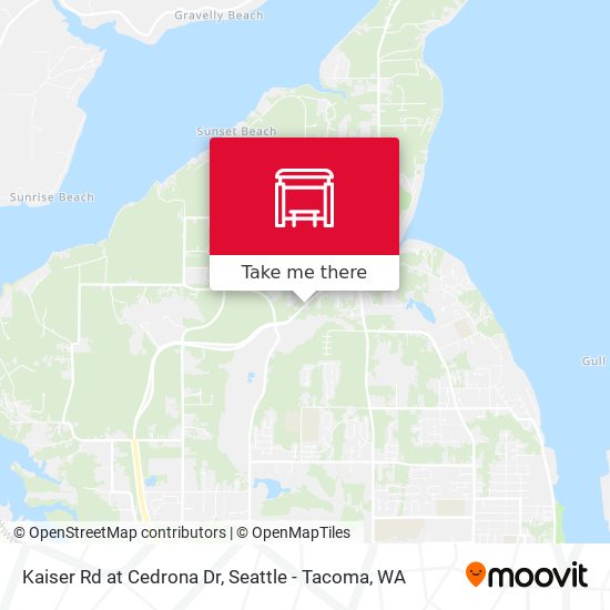 Mapa de Kaiser Rd at Cedrona Dr