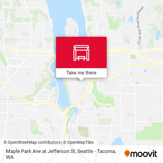 Maple Park Ave at Jefferson St map