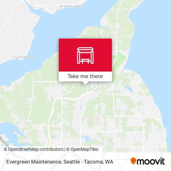 Evergreen Maintenance map