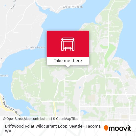 Driftwood Rd at Wildcurrant Loop map