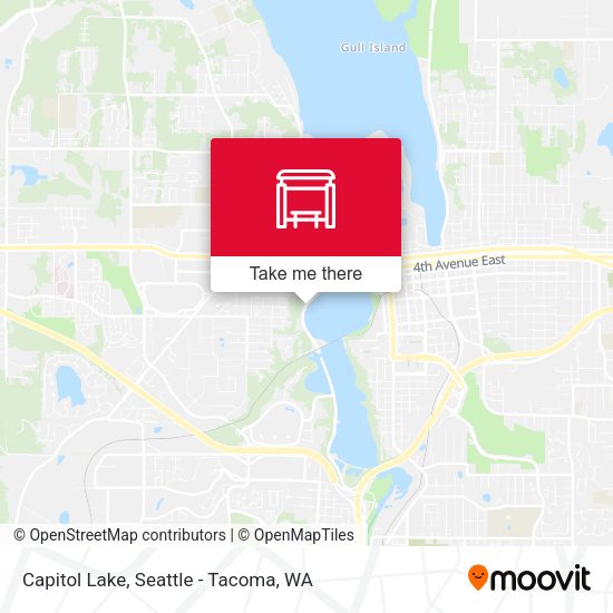 Mapa de Capitol Lake