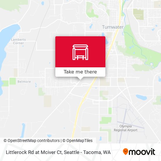 Littlerock Rd at Mciver Ct map