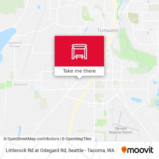 Mapa de Littlerock Rd at Odegard Rd