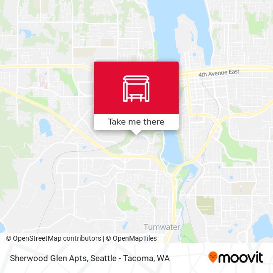 Mapa de Sherwood Glen Apts