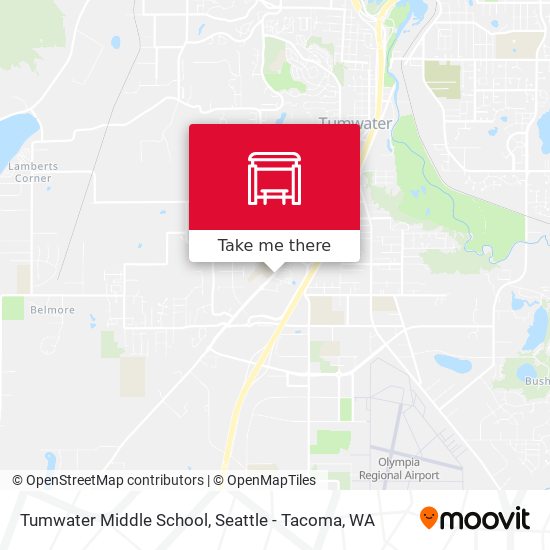 Tumwater Middle School map