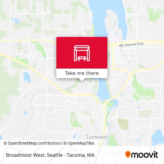 Broadmoor West map