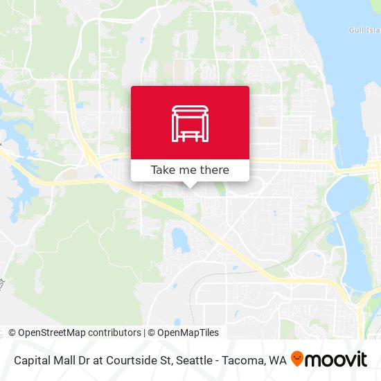 Mapa de Capital Mall Dr at Courtside St