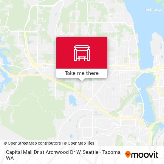 Capital Mall Dr at Archwood Dr W map