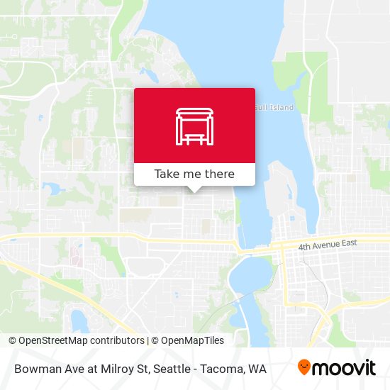 Mapa de Bowman Ave at Milroy St