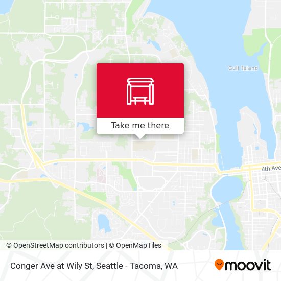 Mapa de Conger Ave at Wily St