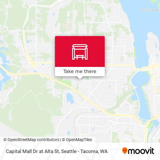 Mapa de Capital Mall Dr at Alta St