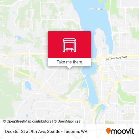 Decatur St at 9th Ave map