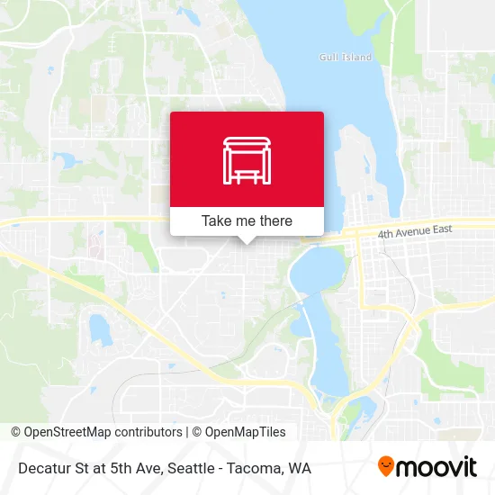 Decatur St at 5th Ave map