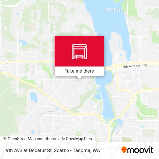 9th Ave at Decatur St map