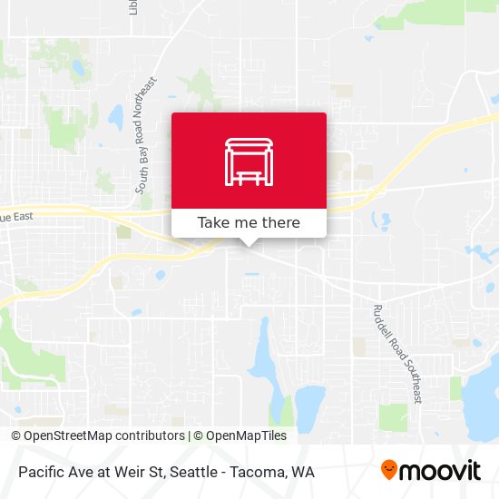 Mapa de Pacific Ave at Weir St