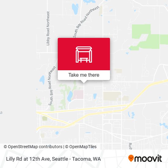 Mapa de Lilly Rd at 12th Ave