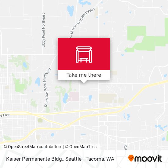 Mapa de Kaiser Permanente Bldg.