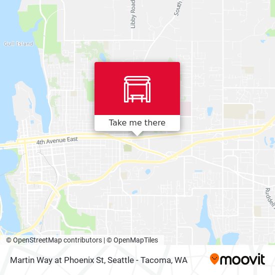 Mapa de Martin Way at Phoenix St