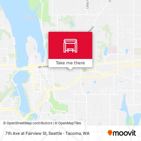 Mapa de 7th Ave at Fairview St