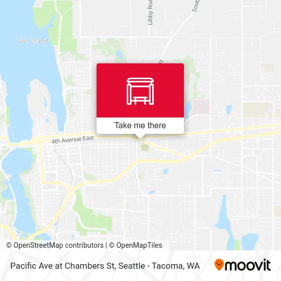 Pacific Ave at Chambers St map