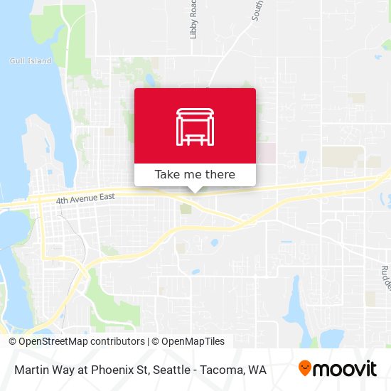 Mapa de Martin Way at Phoenix St