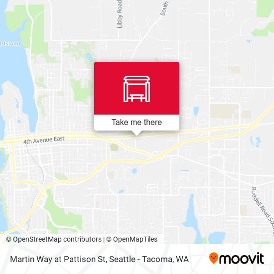 Martin Way at Pattison St map