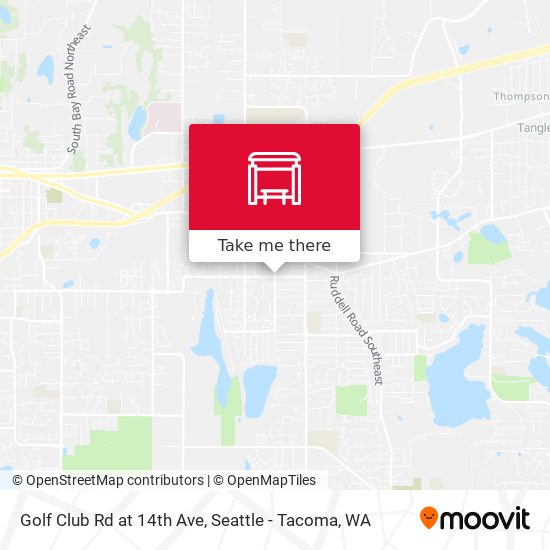 Mapa de Golf Club Rd at 14th Ave
