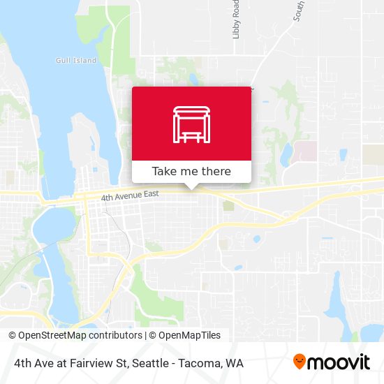 4th Ave at Fairview St map