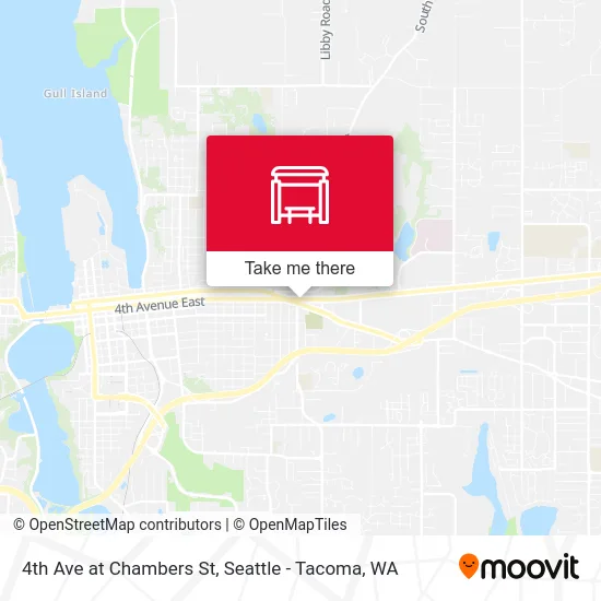 4th Ave at Chambers St map