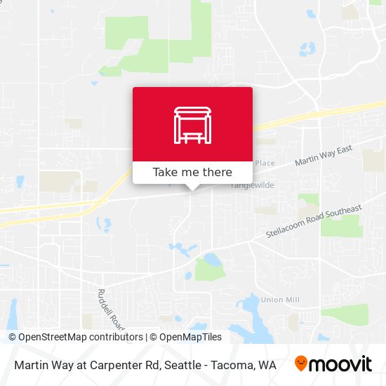 Martin Way at Carpenter Rd map