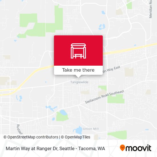 Mapa de Martin Way at Ranger Dr