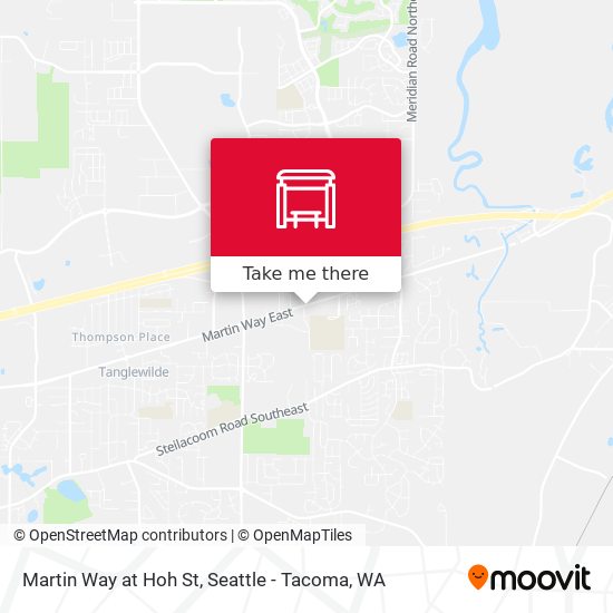 Mapa de Martin Way at Hoh St