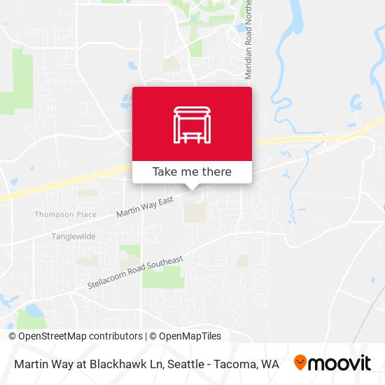 Martin Way at Blackhawk Ln map
